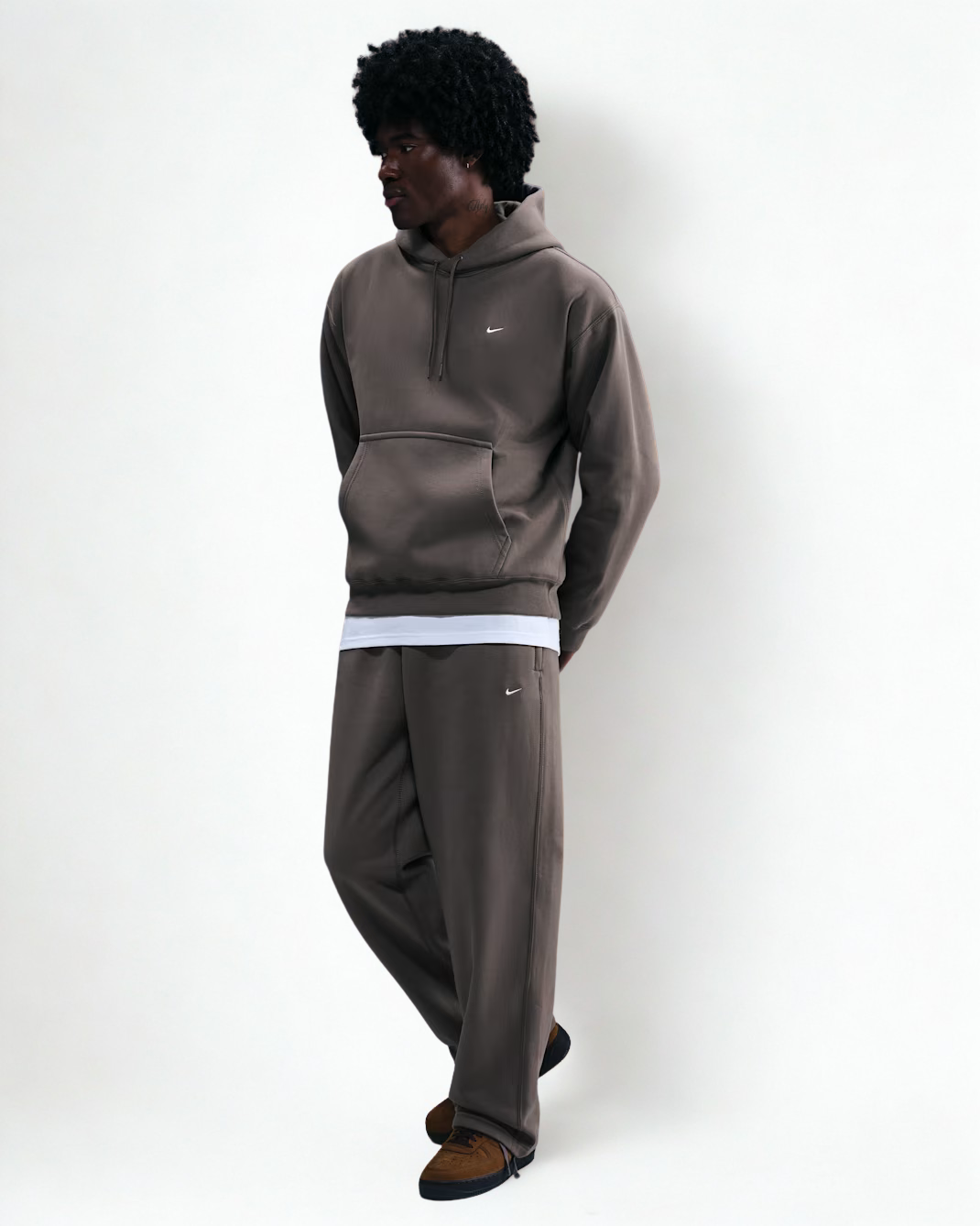 🤎Nk Oversized Joggers – Brown🤎