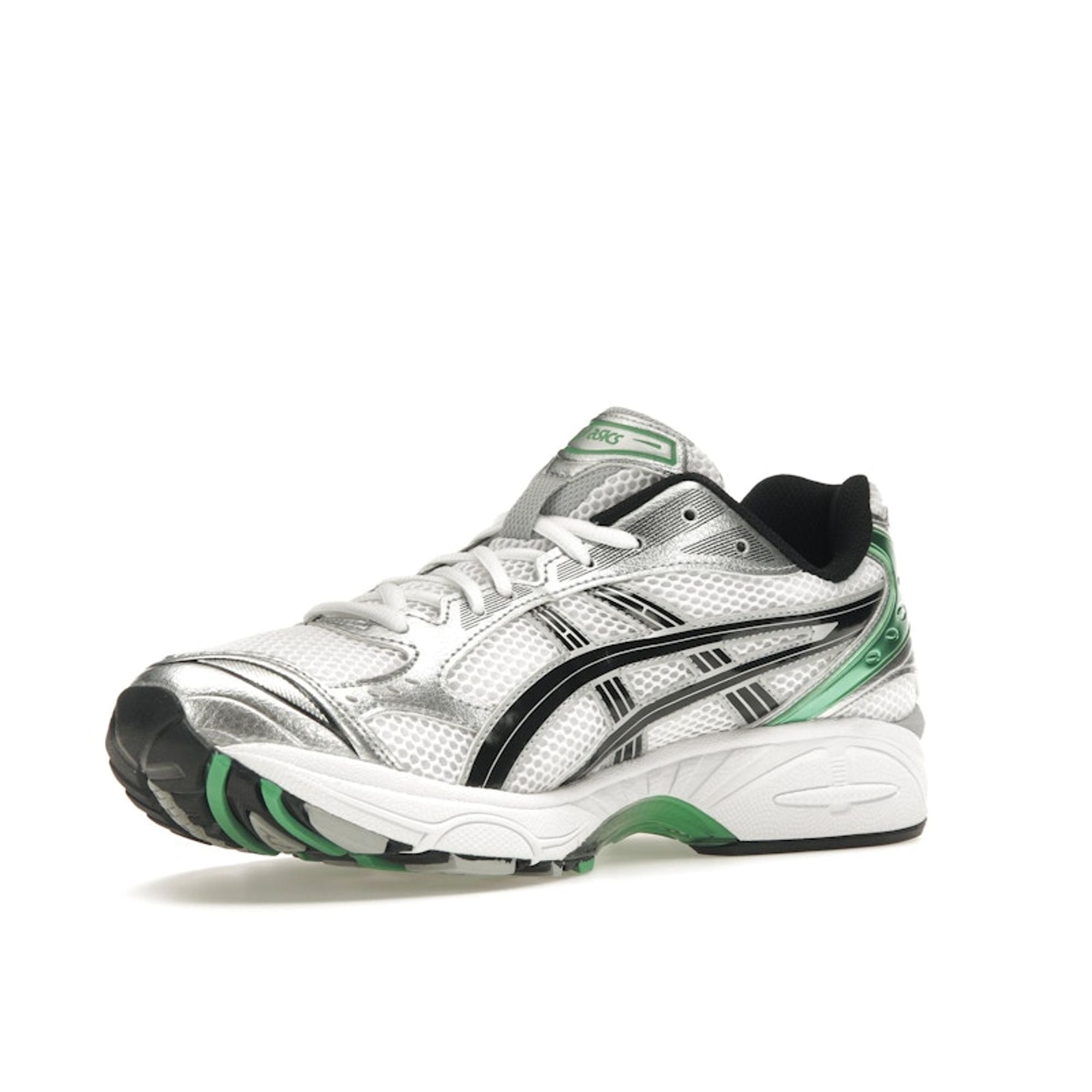Gel Kayano 14 White / Grenn Malachite