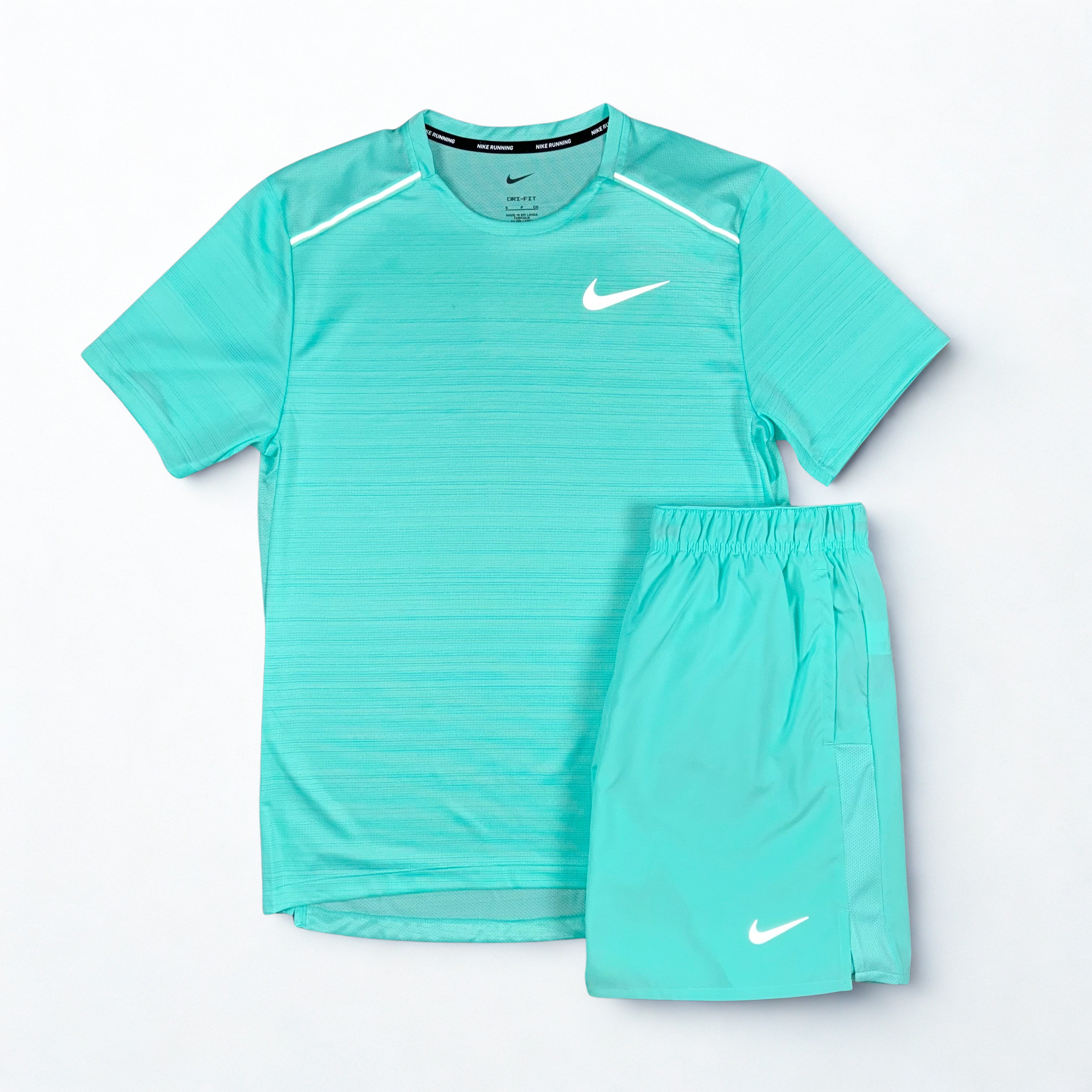 Nk Running Set Turquoise Blue
