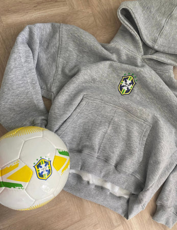 Brazil Grey Tracksuit (Unisex) 🇧🇷⚪️
