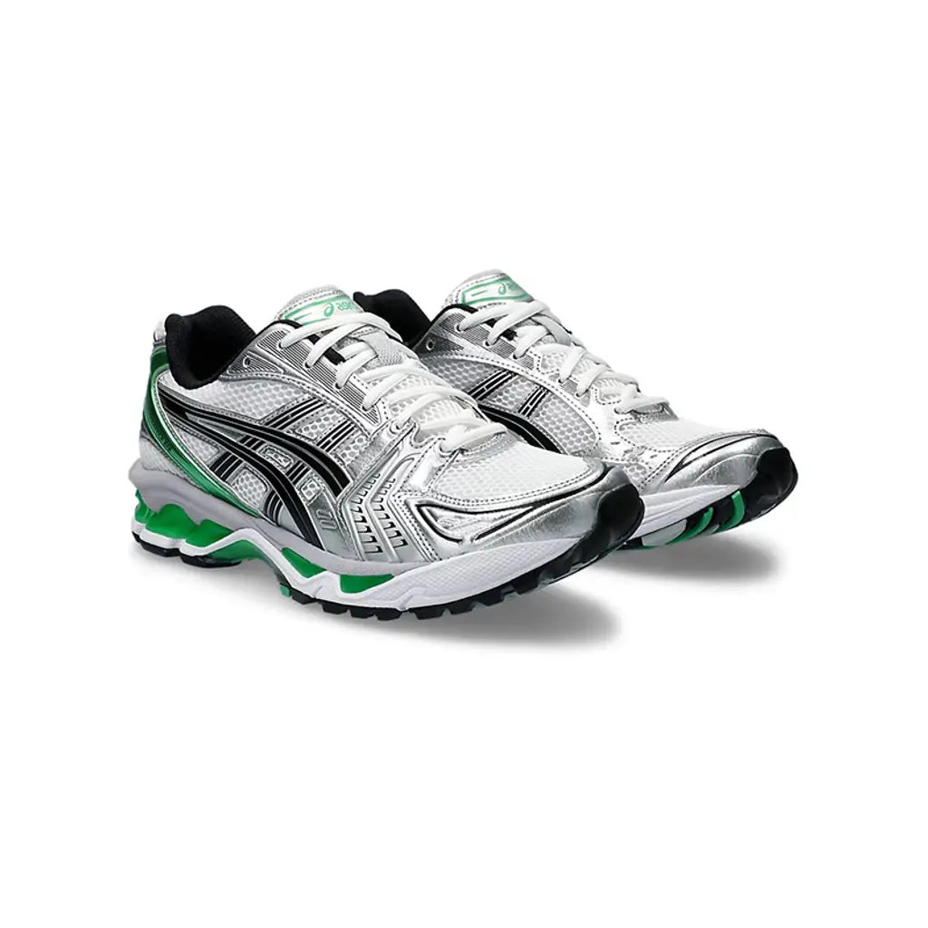 Gel Kayano 14 White / Grenn Malachite
