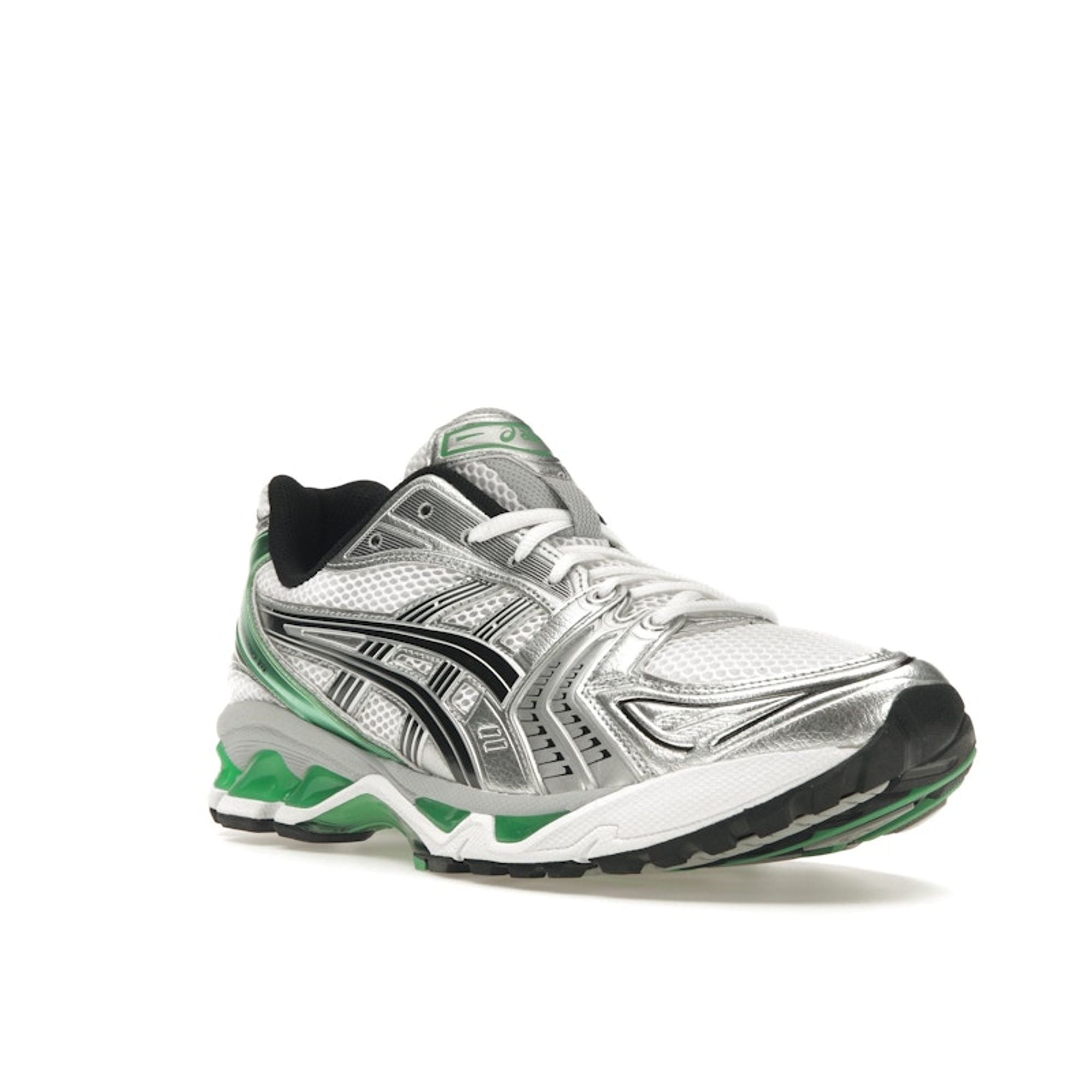 Gel Kayano 14 White / Grenn Malachite